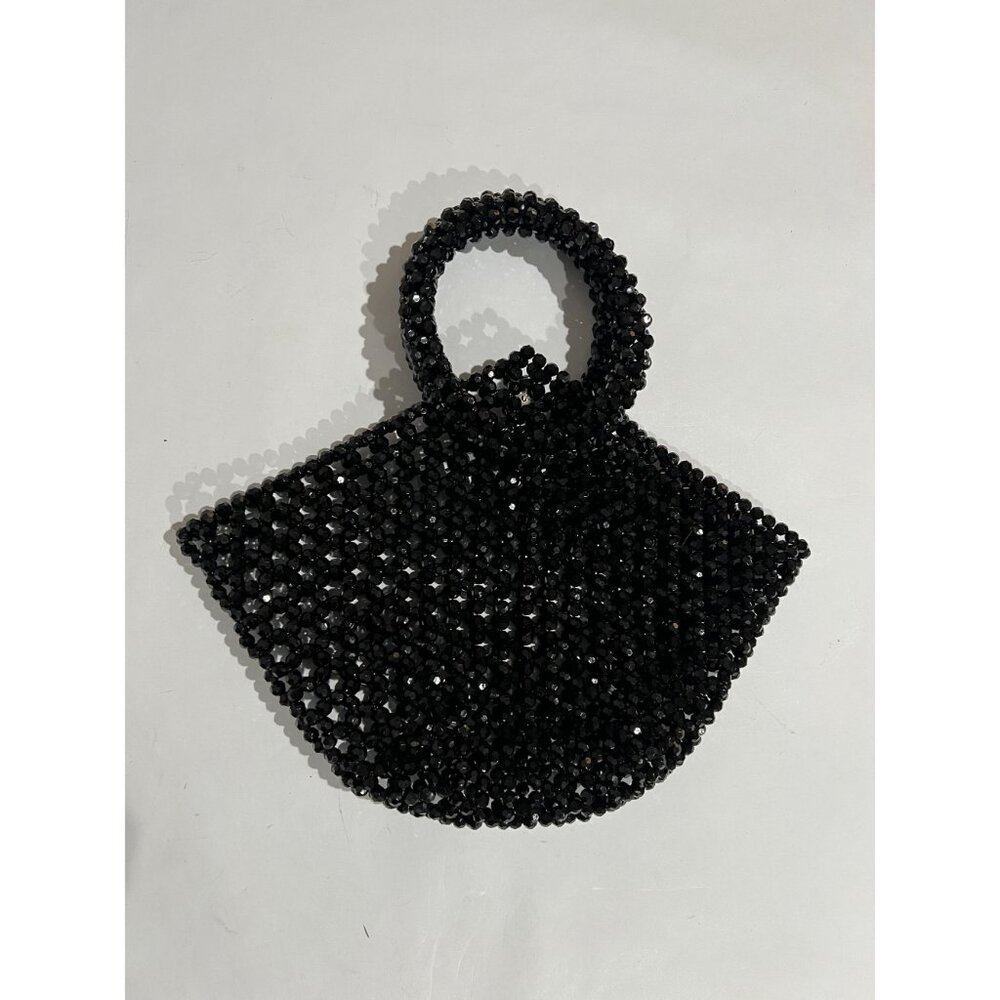 8 Other Reasons Geometric Top Handle Bag in Black - Picture 3 of 7